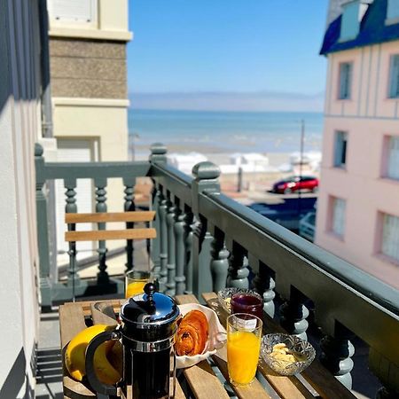 Villa Adele, Sauna Et Balcon Vue Mer - Appt 03 Mers-les-Bains Kültér fotó