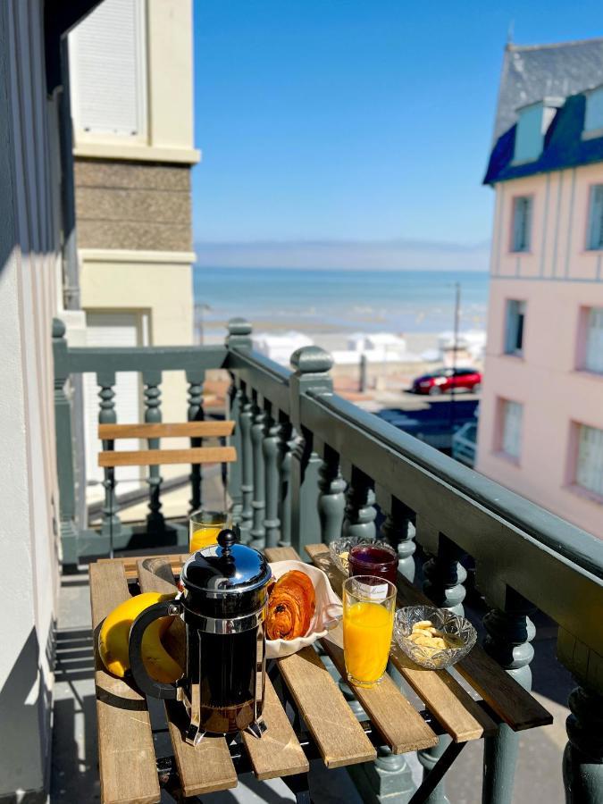 Villa Adele, Sauna Et Balcon Vue Mer - Appt 03 Mers-les-Bains Kültér fotó