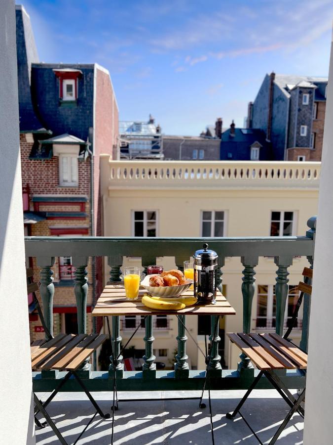 Villa Adele, Sauna Et Balcon Vue Mer - Appt 03 Mers-les-Bains Kültér fotó