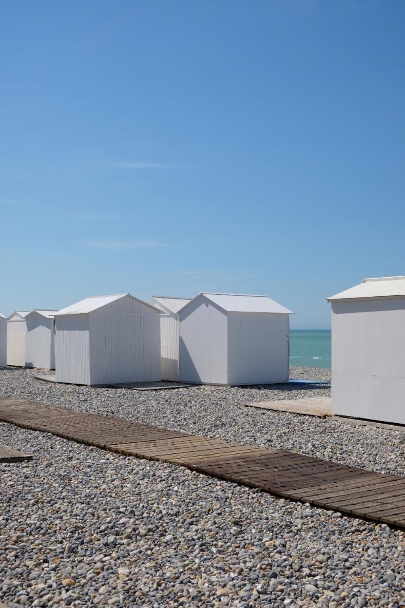Villa Adele, Sauna Et Balcon Vue Mer - Appt 03 Mers-les-Bains Kültér fotó