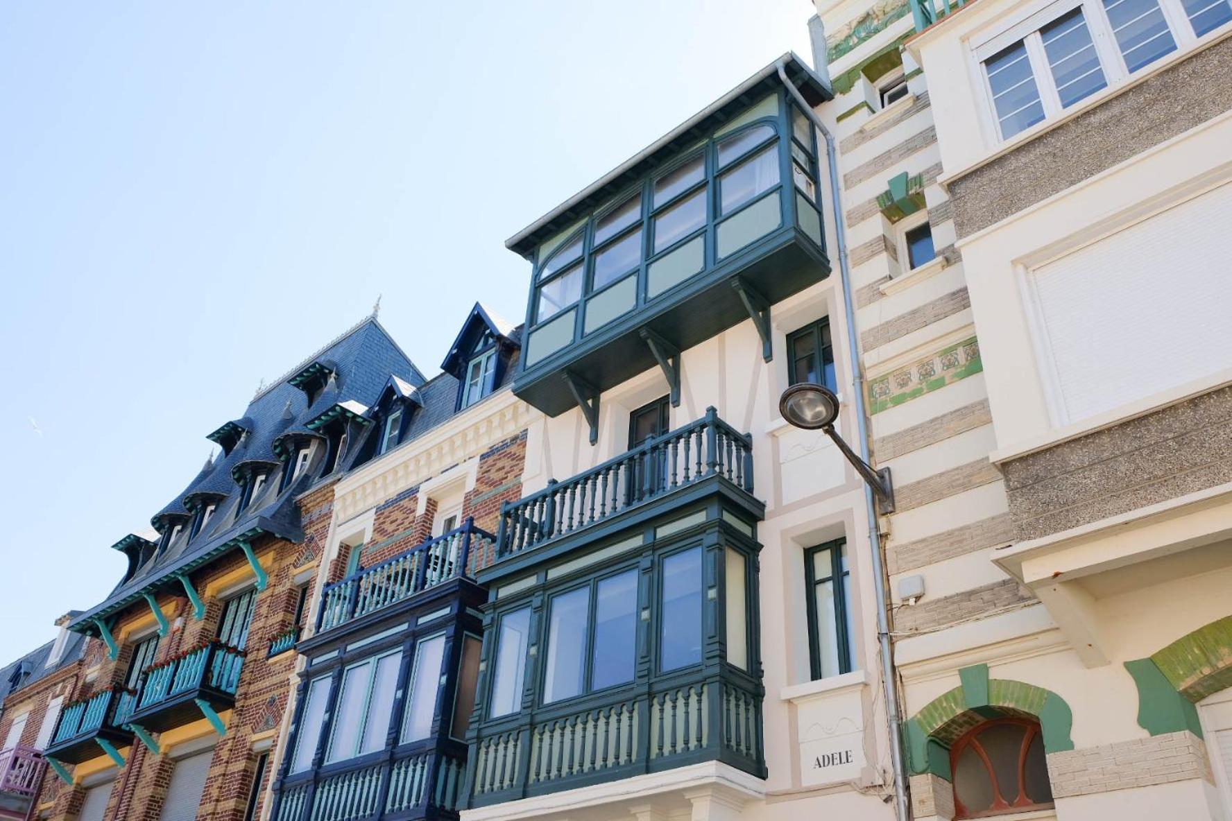 Villa Adele, Sauna Et Balcon Vue Mer - Appt 03 Mers-les-Bains Kültér fotó
